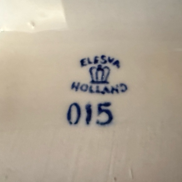 Elesva #015 Holland Delft Blue ceramic clog, a traditional Dutch Artwork - Picture 6 of 6